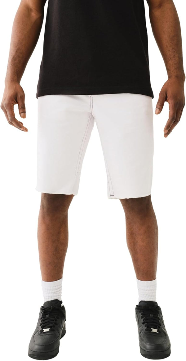 Stylish Frayed Denim Shorts