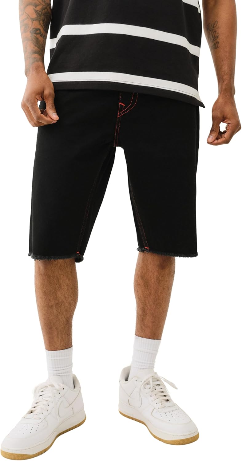 Rugged Style Denim Shorts