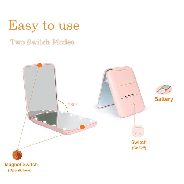 Glamour Glow Pocket Mirror