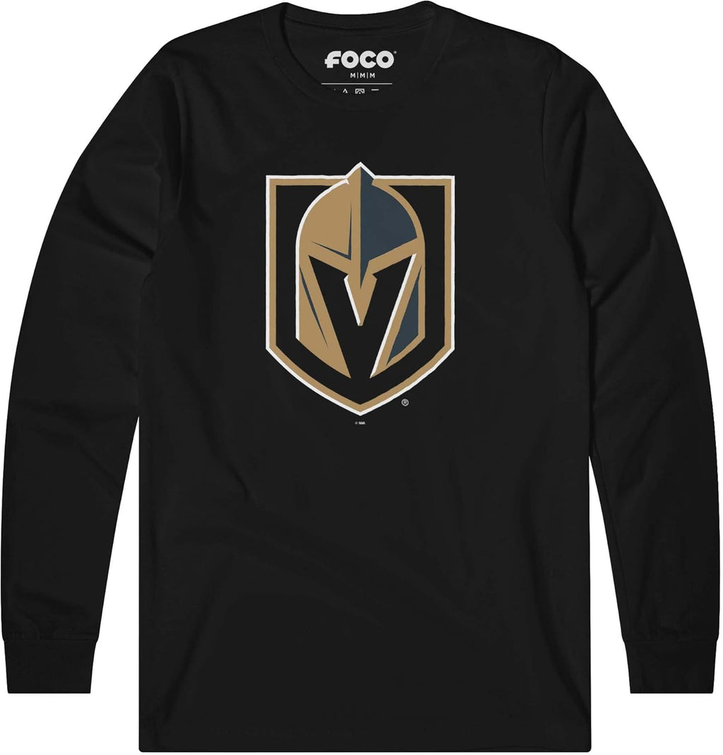NHL Black Logo Long Sleeve Tee