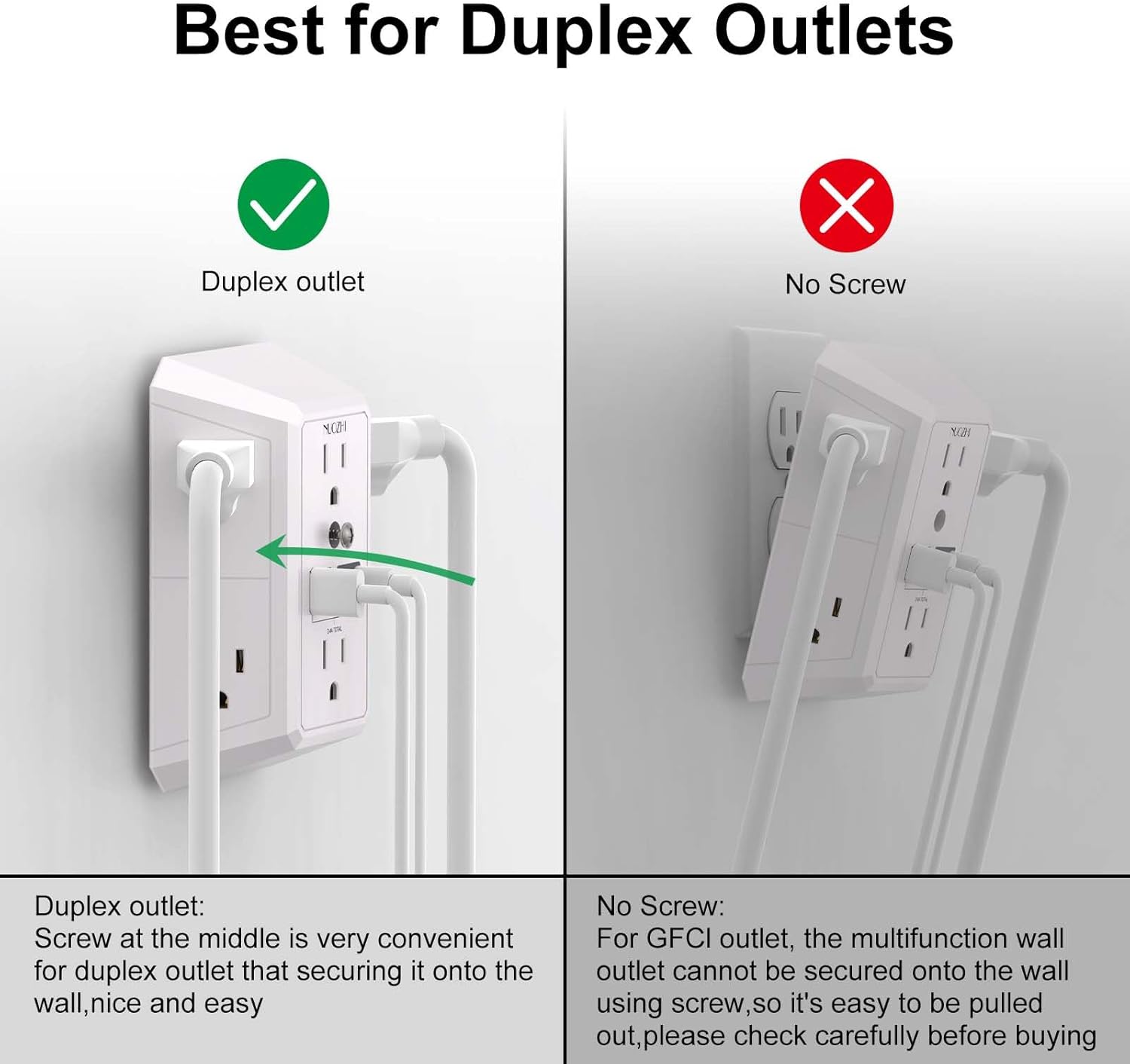 Power Hub Wall Extender