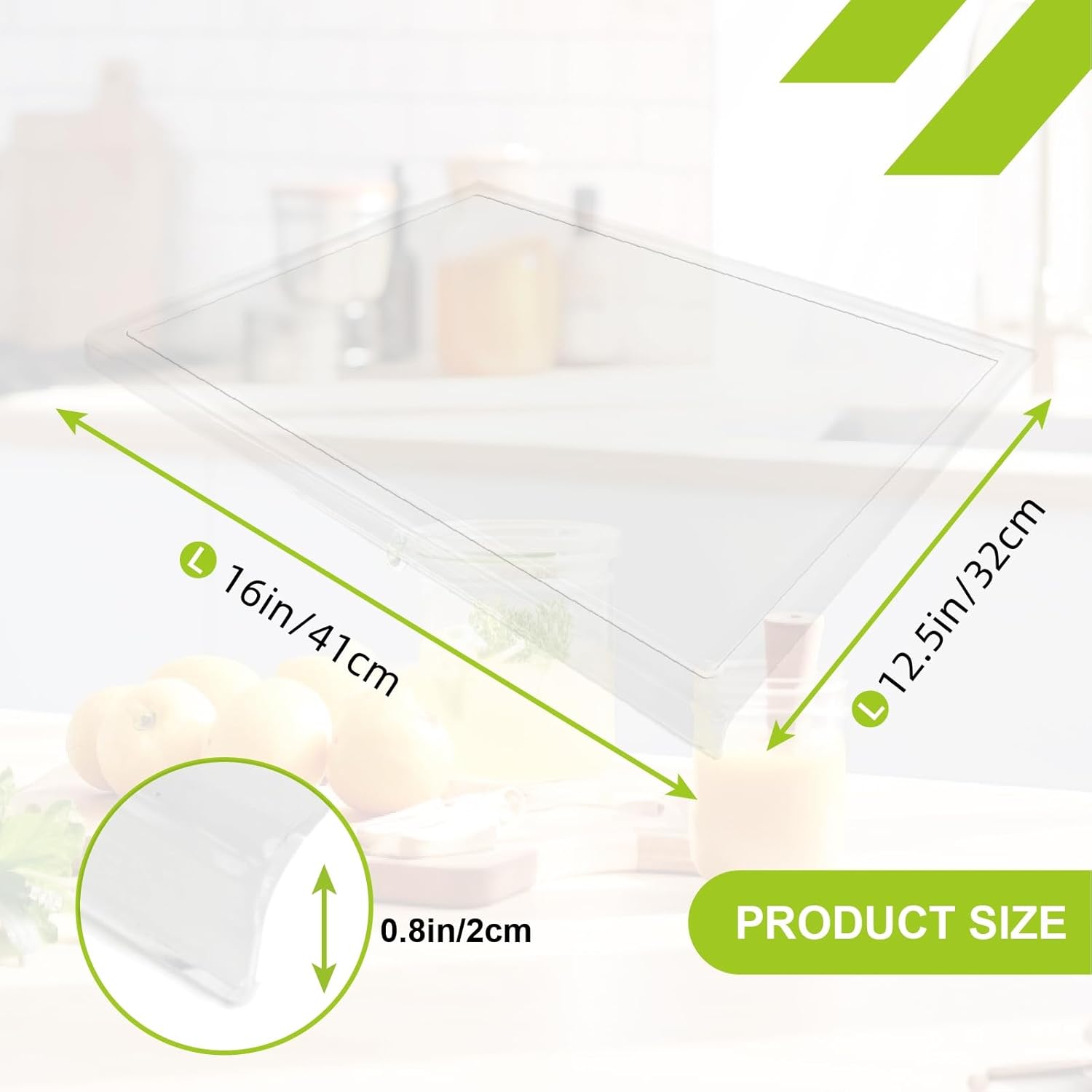 Clear Kitchen Cutting Board