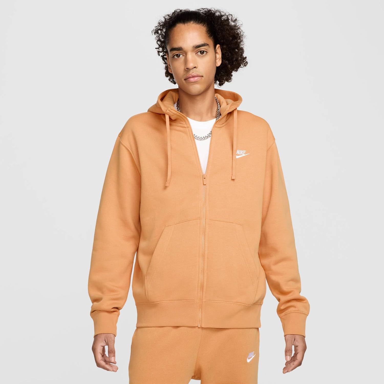 Cozy Copper Fleece Hoodie