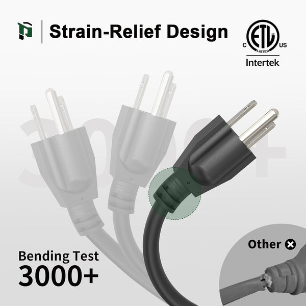 Rugged Outdoor Power Cord