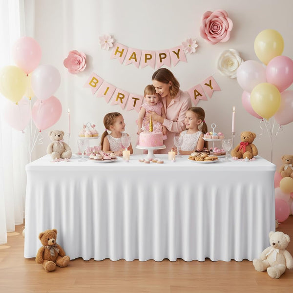 Elegant Table Skirt Set