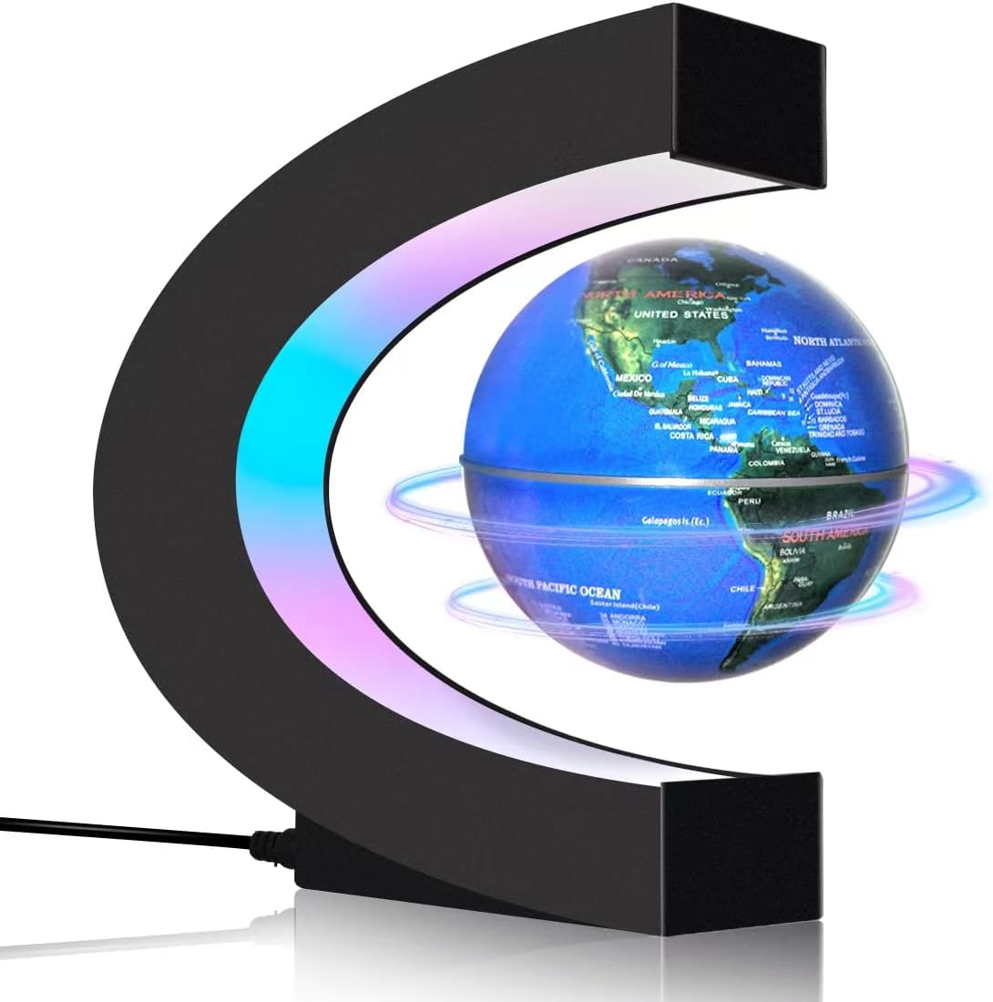 Floating Globe Lamp