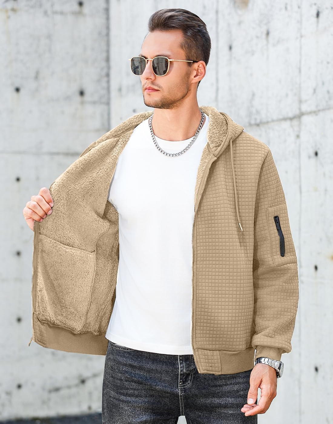 Men's Cozy Sherpa Hoodie