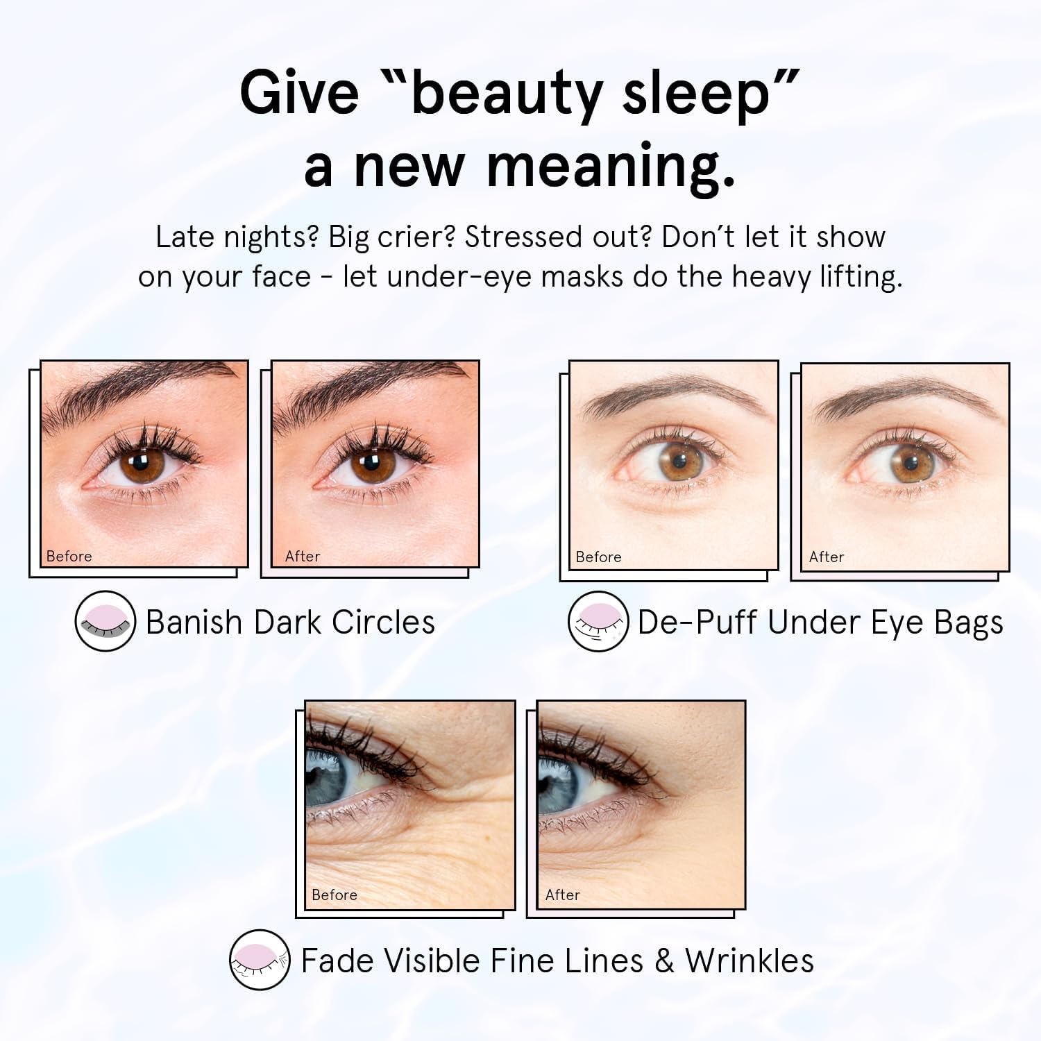Glow-Up Eye Gel Masks