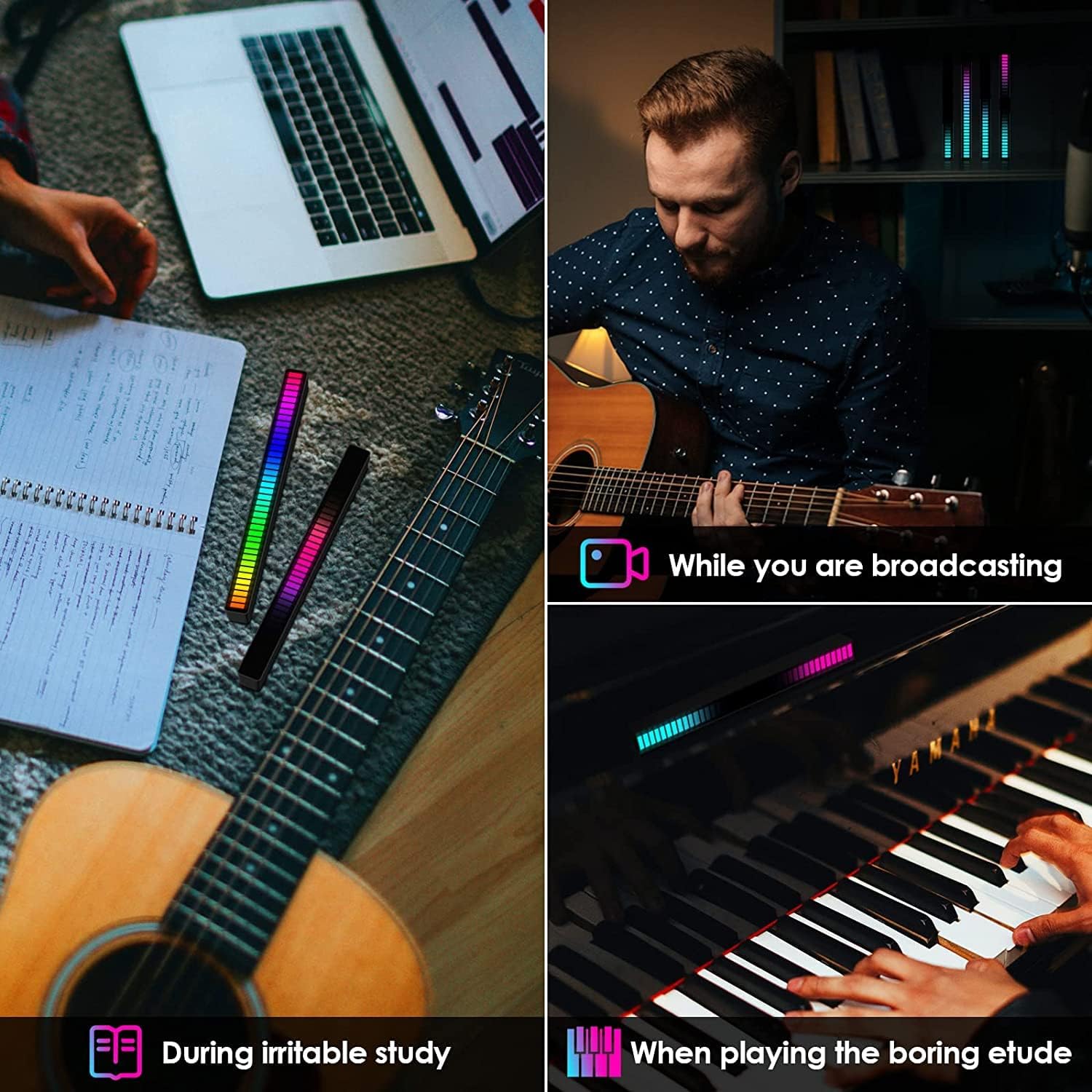 Colorful Rhythm Light Bars