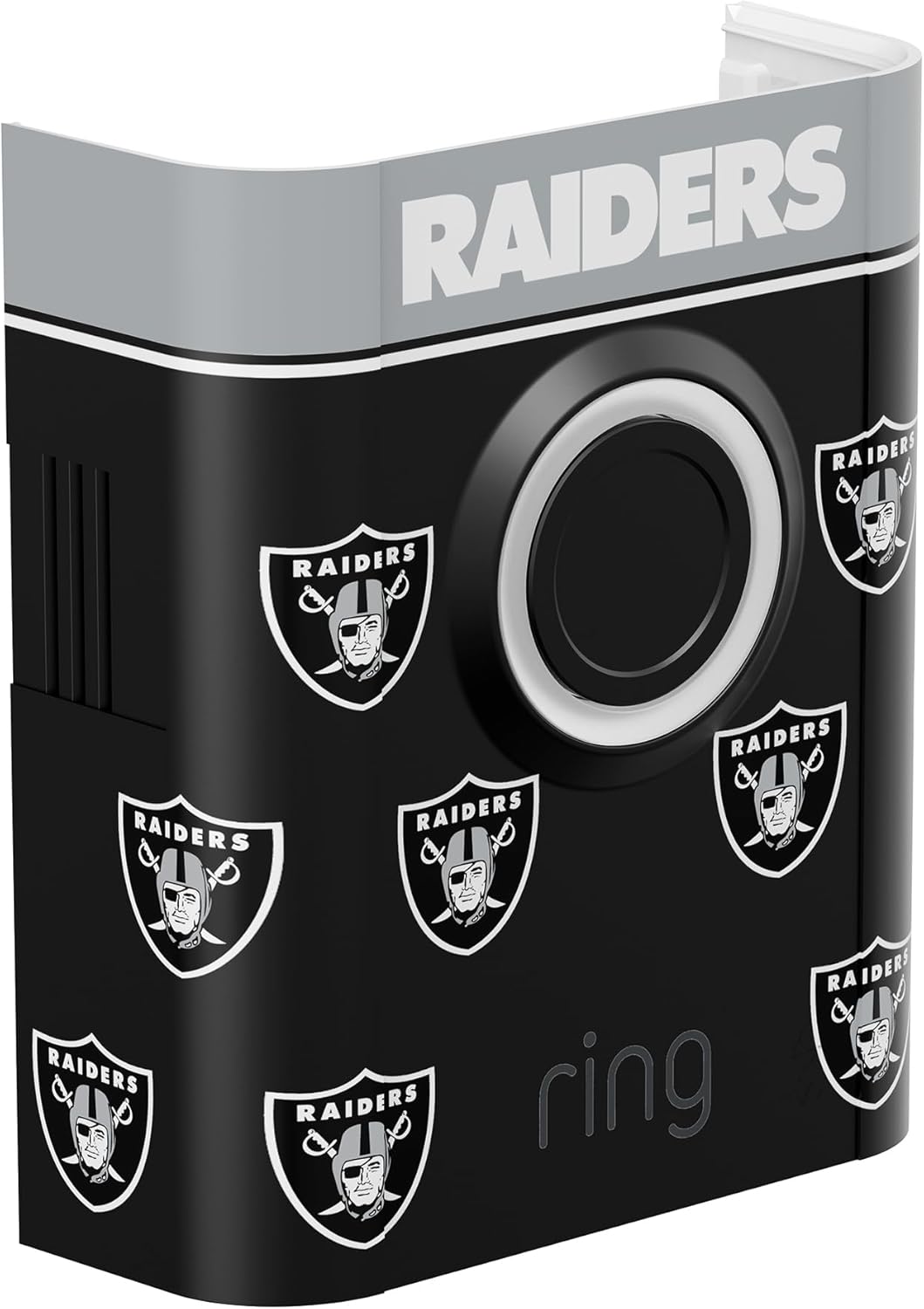 NFL Raiders Ring Doorbell Cover