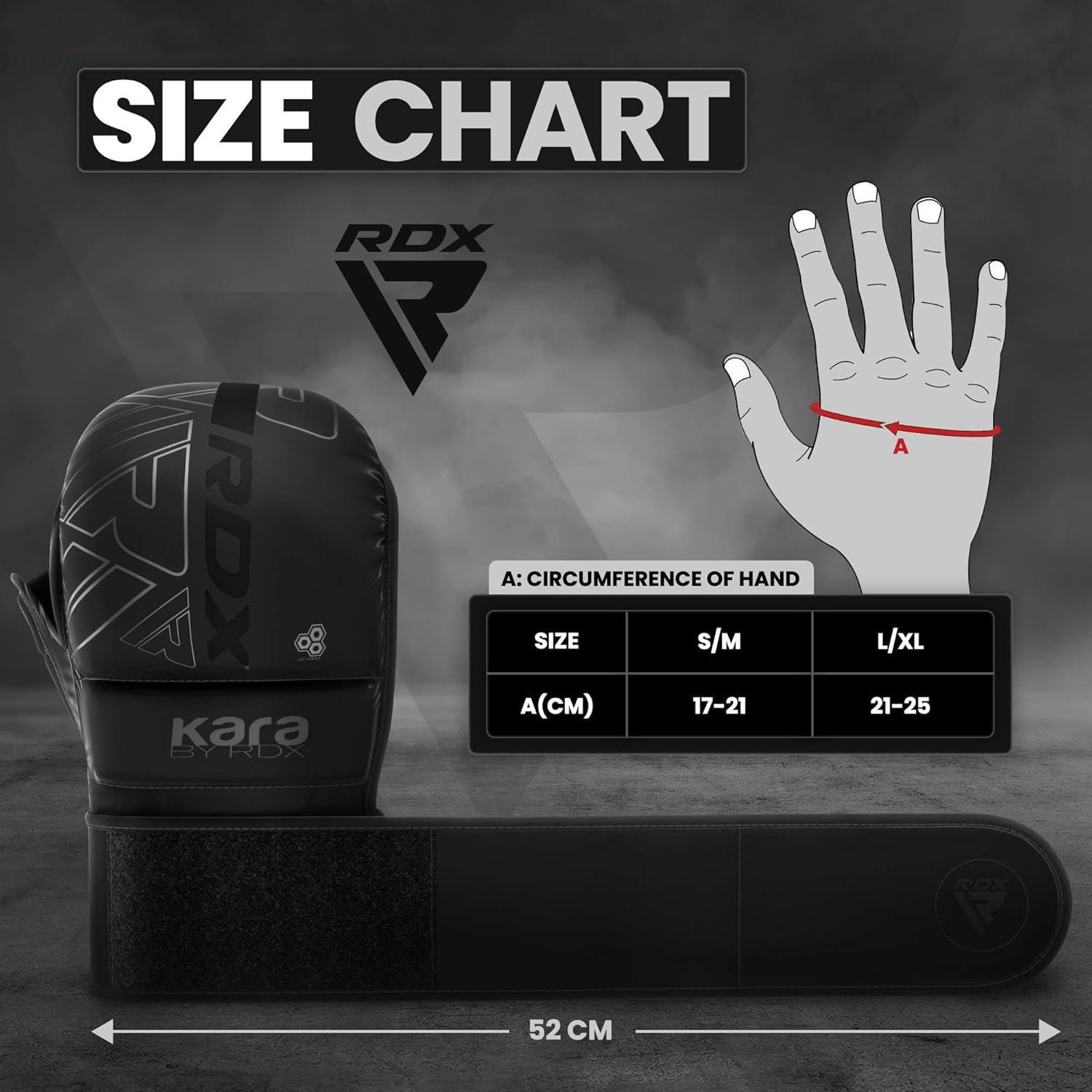 RDX Hybrid MMA Gloves