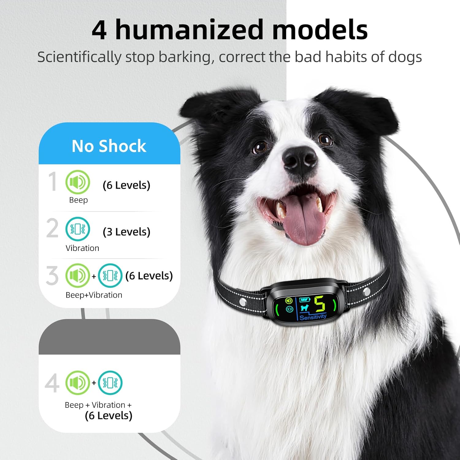 Smart No-Bark Dog Collar