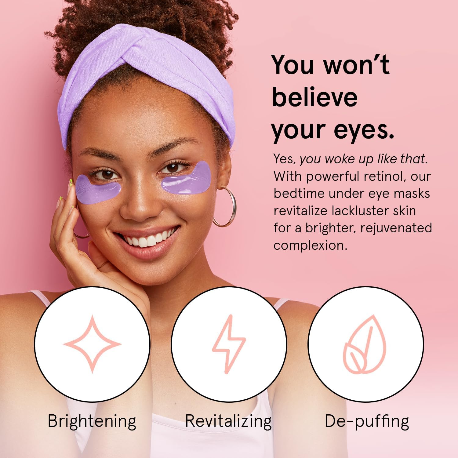 Glow-Up Eye Gel Masks