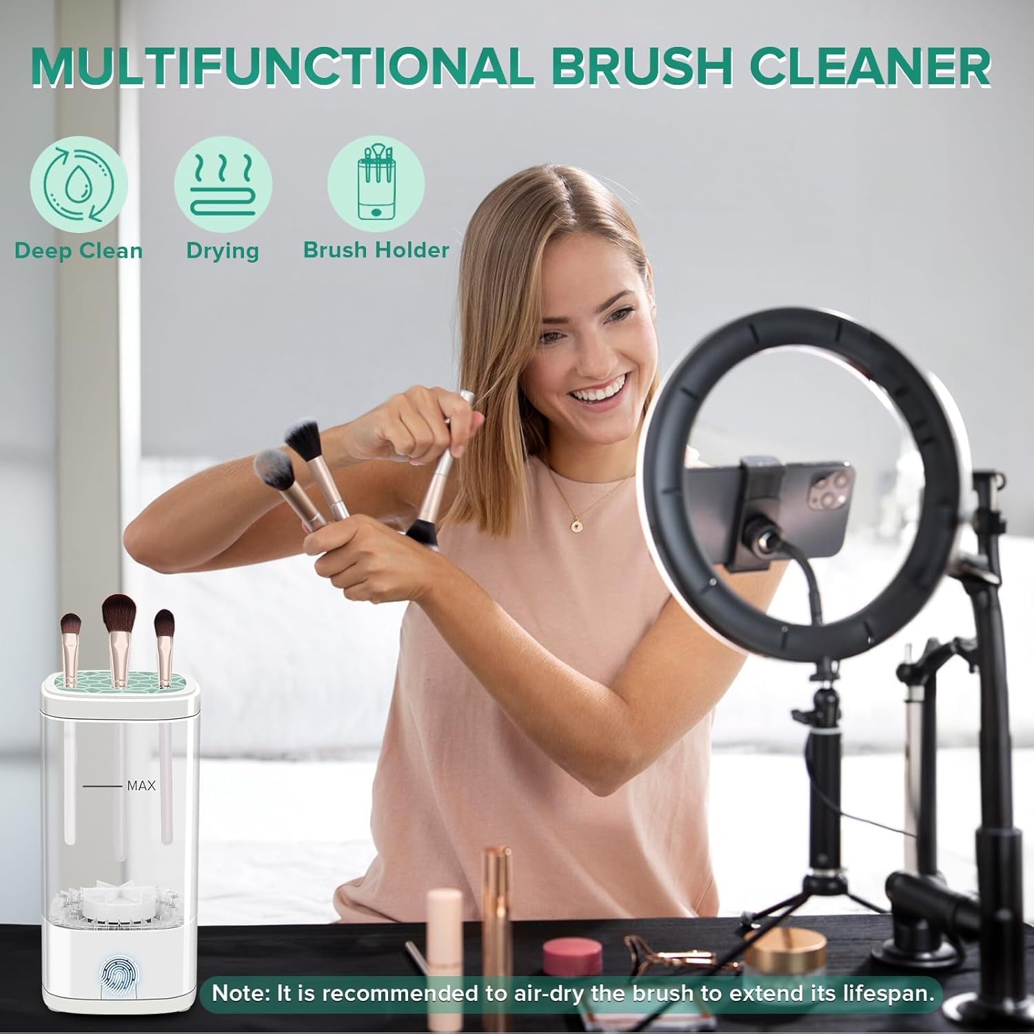 Quick Clean Makeup Brush Pro