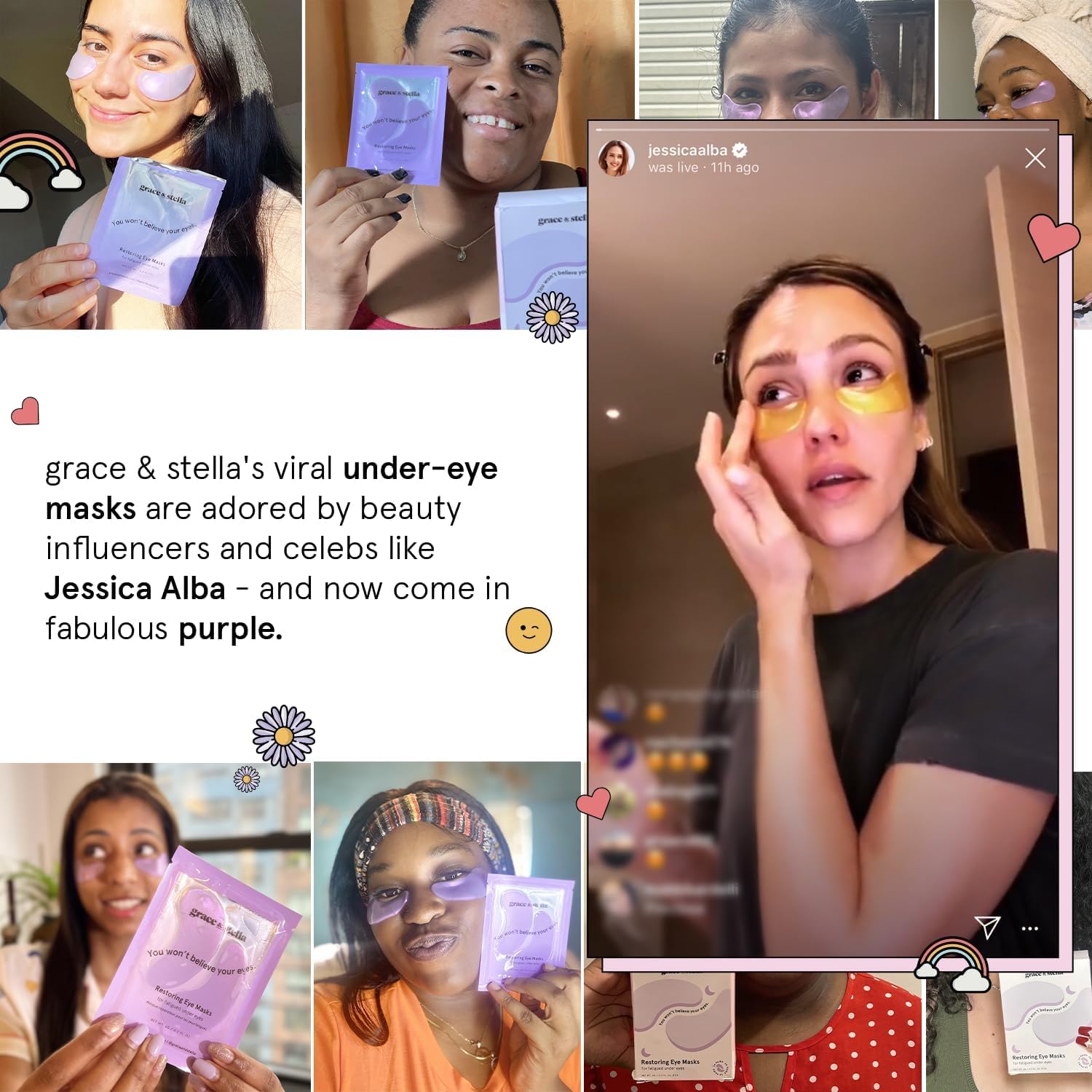 Glow-Up Eye Gel Masks