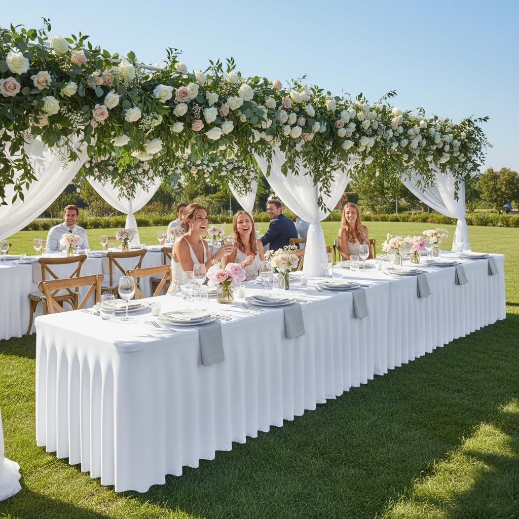 Elegant Table Skirt Set