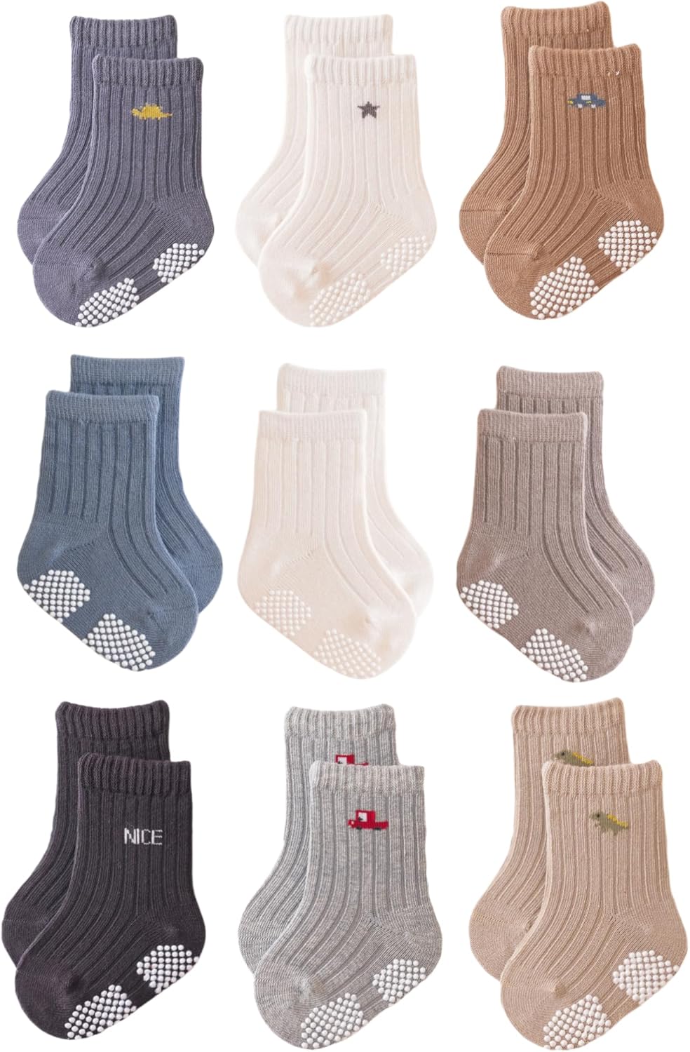 Comfy Baby Grip Socks