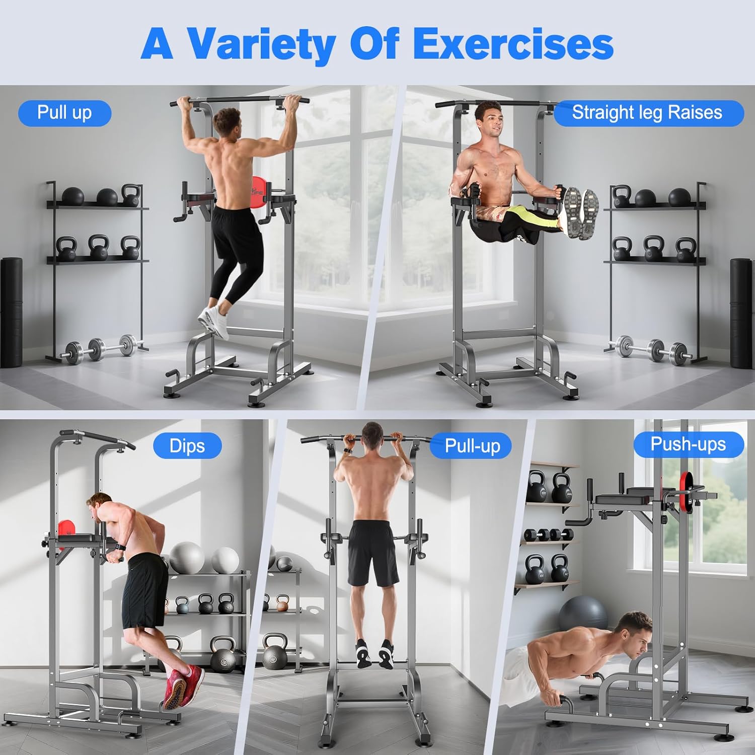 Power Tower Workout Station