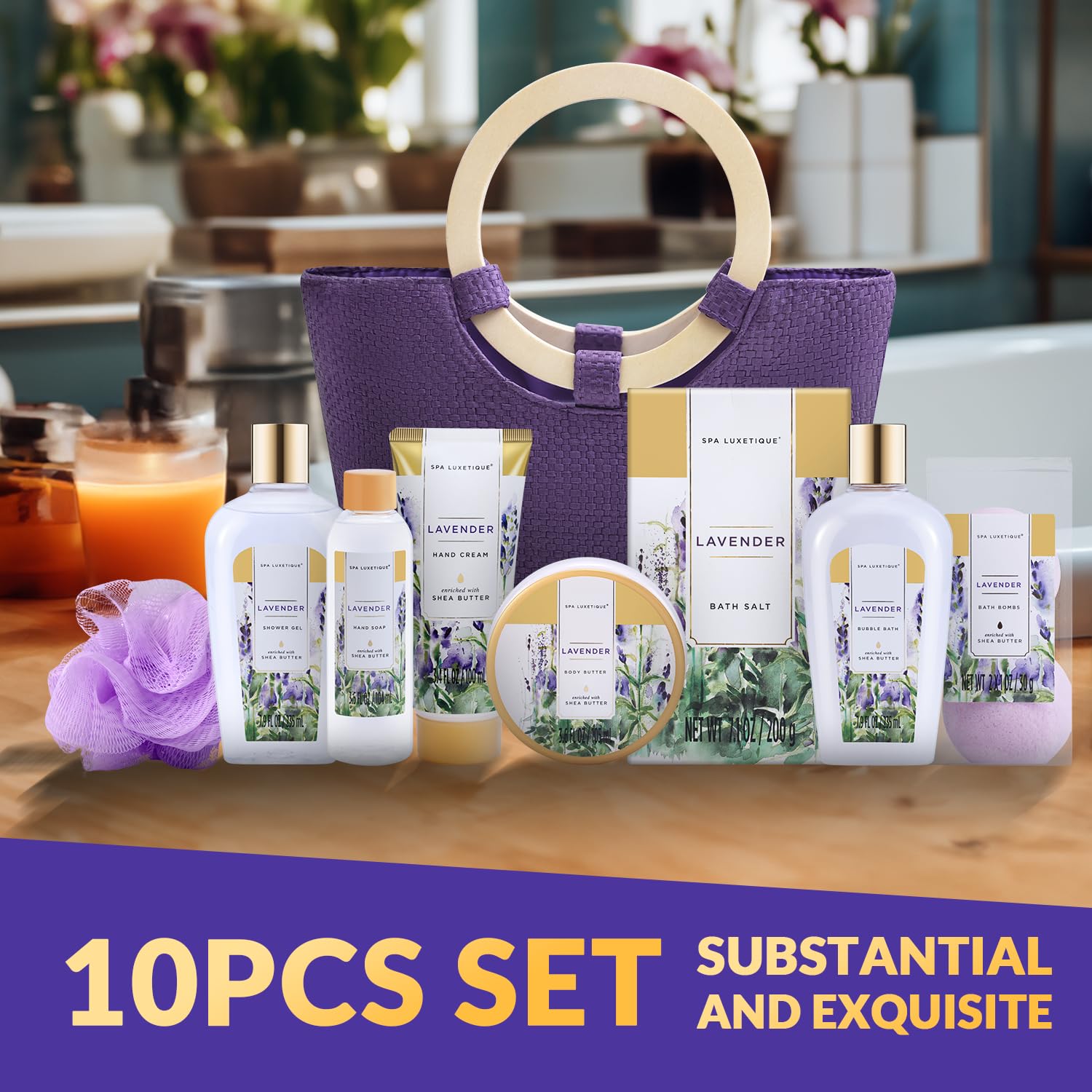 Lavender Bliss Spa Set