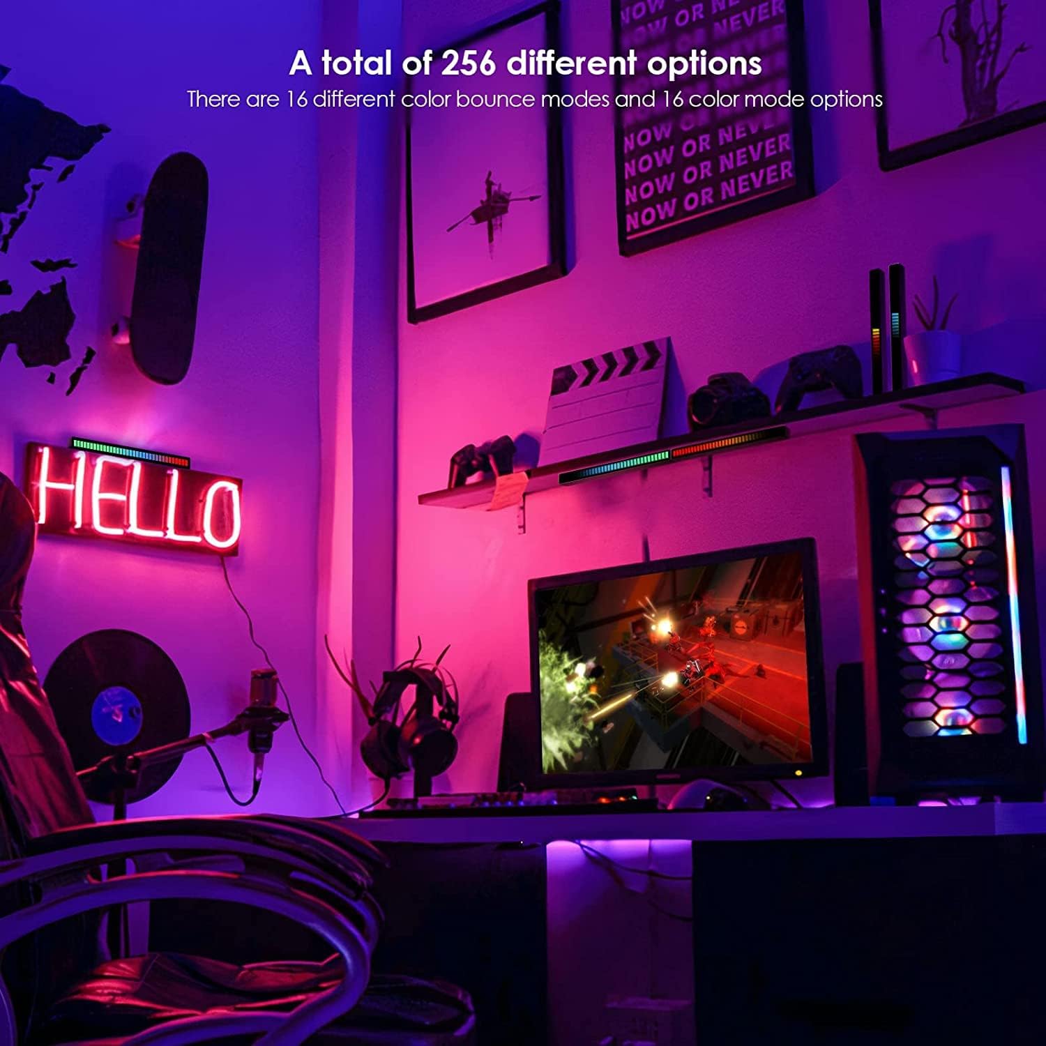 Colorful Rhythm Light Bars