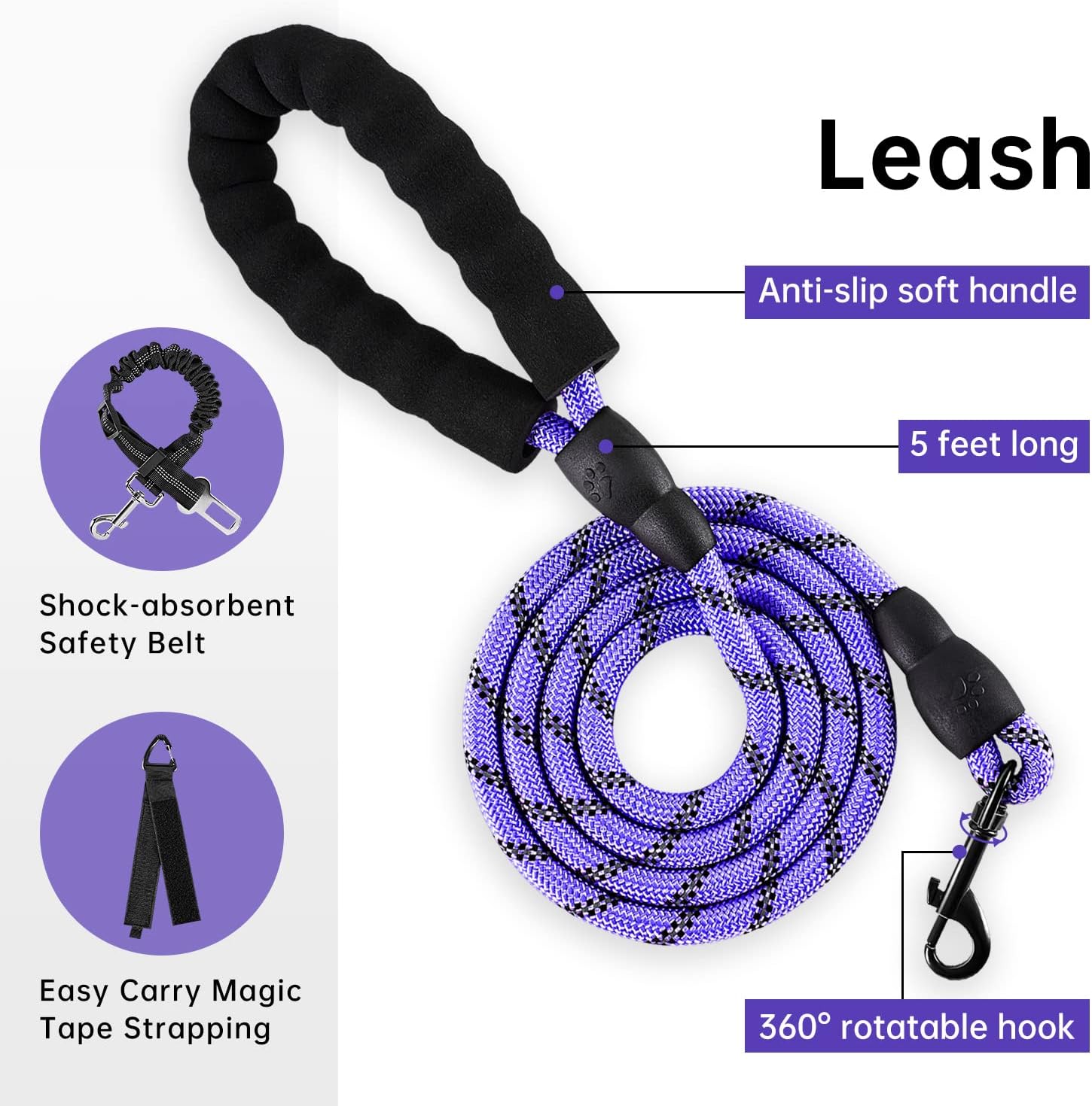Easy Walk Dog Harness Set