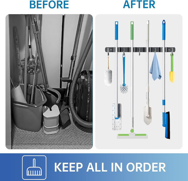 Smart Broom Organizer Set