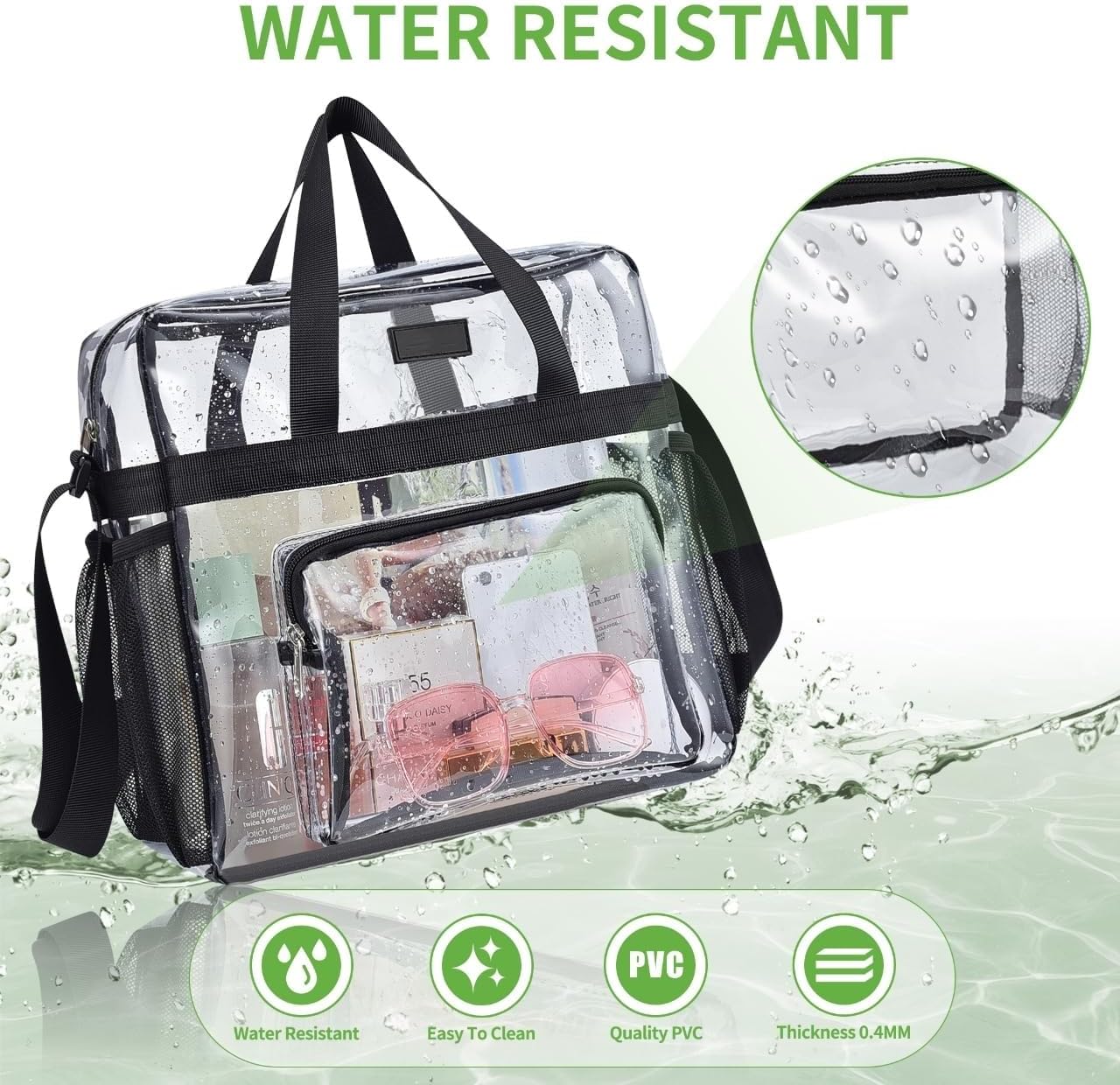 Game Day Clear Tote Bag