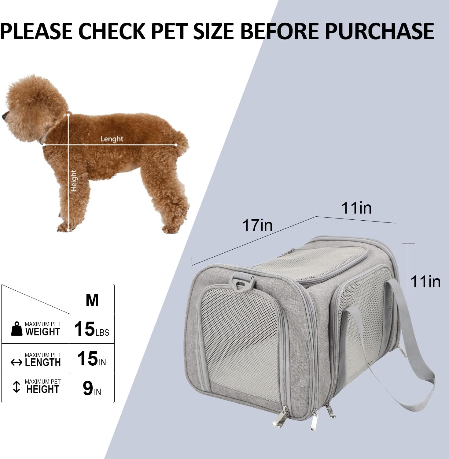 Cozy Travel Pet Carrier