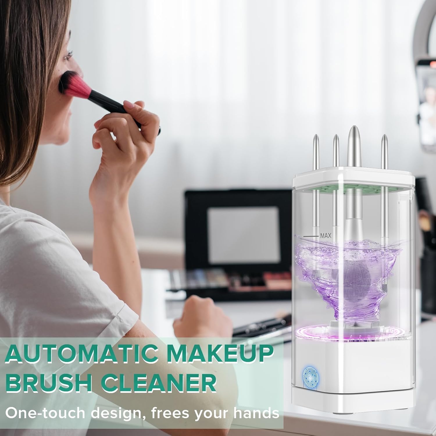 Quick Clean Makeup Brush Pro