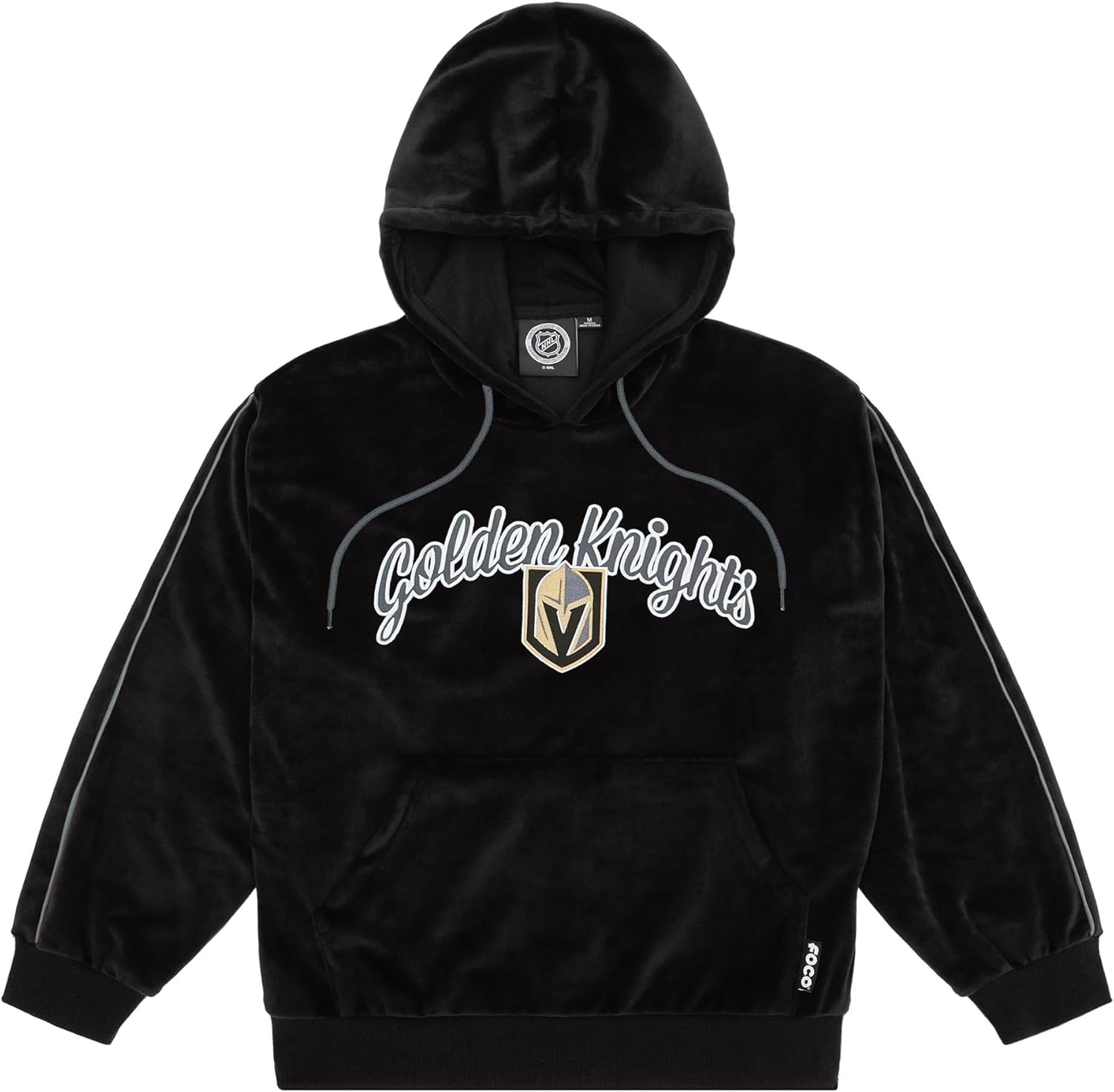 Stylish Velour Team Hoodie