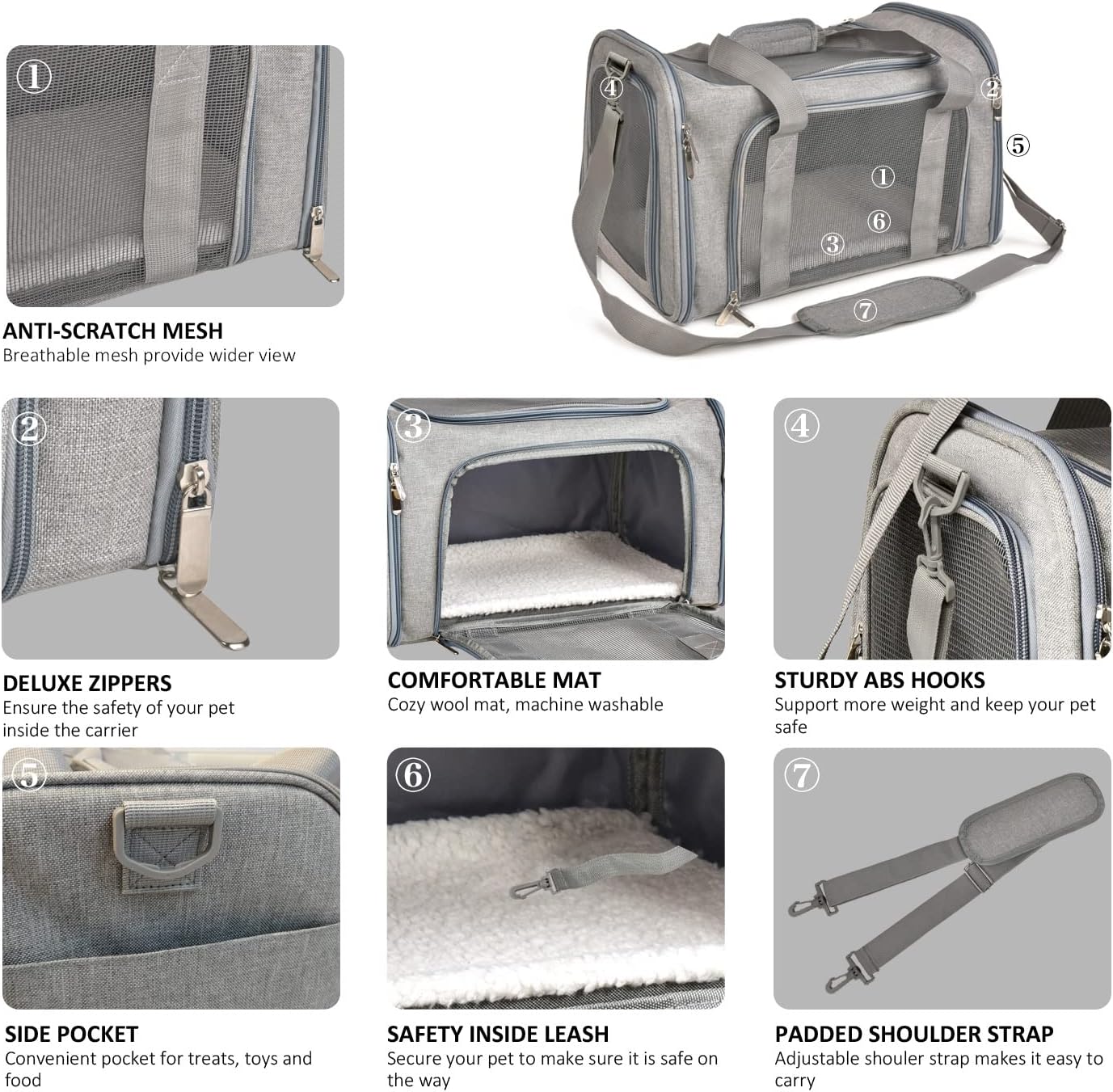 Cozy Travel Pet Carrier
