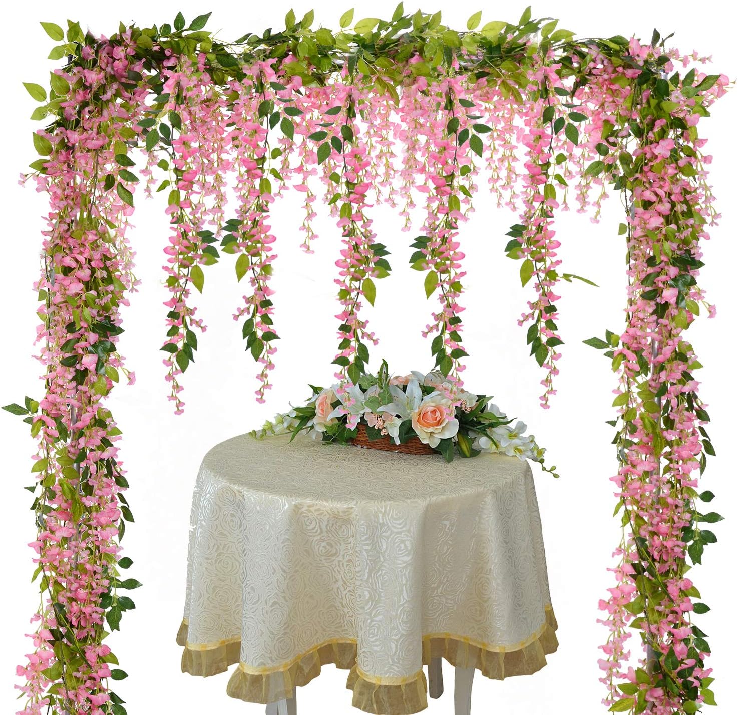 Charming Wisteria Flower Garland