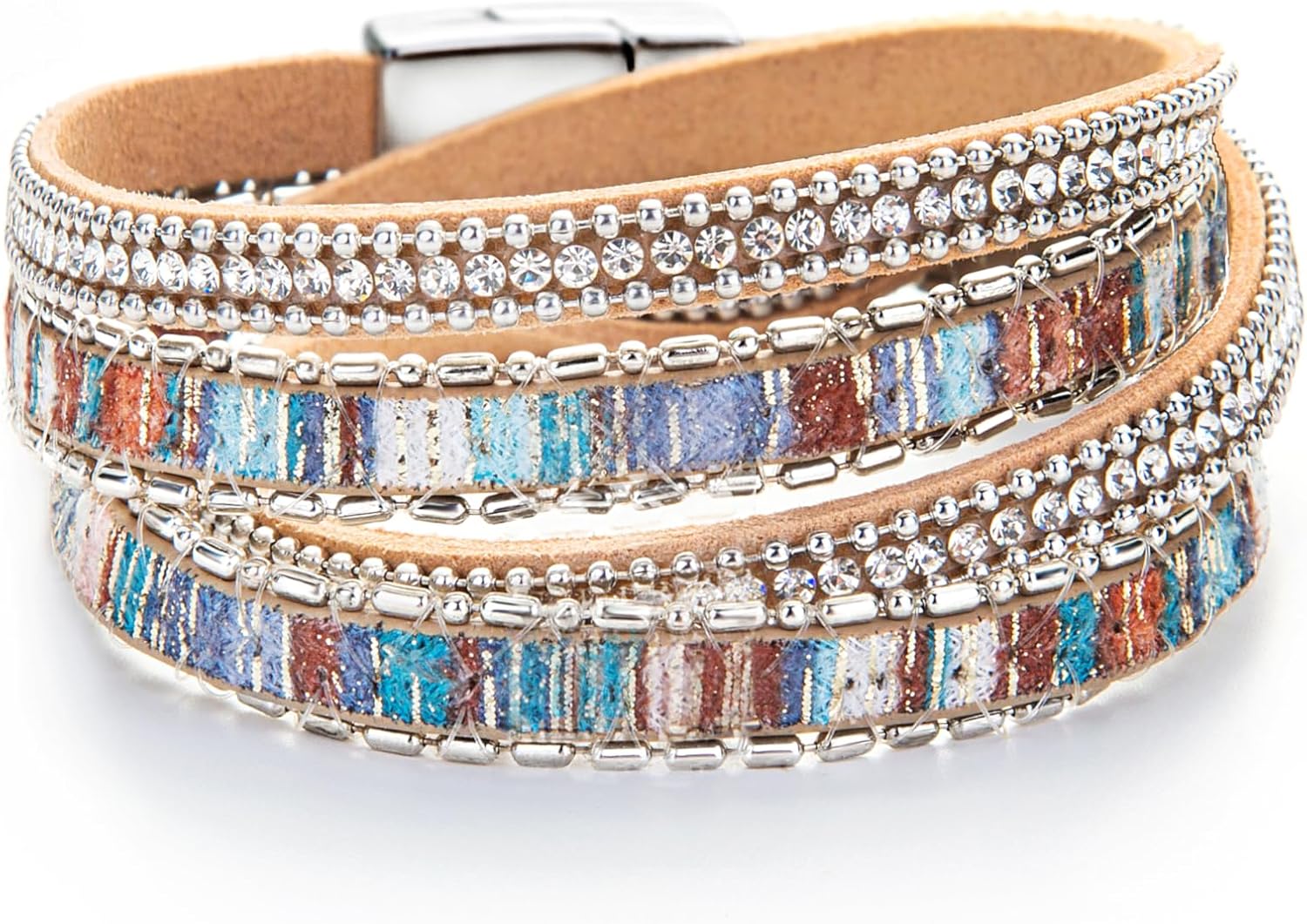 Boho Leopard Charm Bracelet