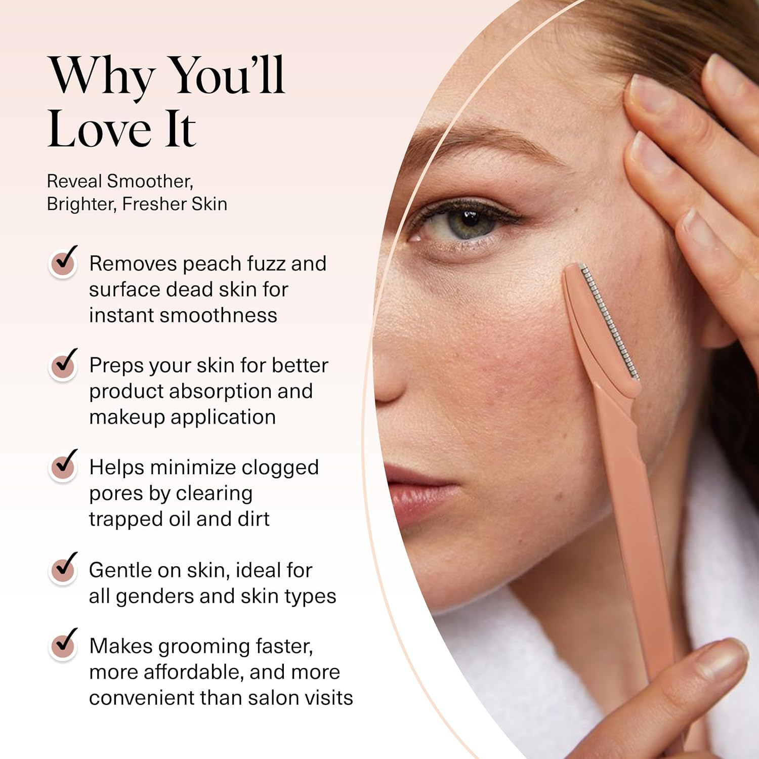 Smooth Glow Facial Razors