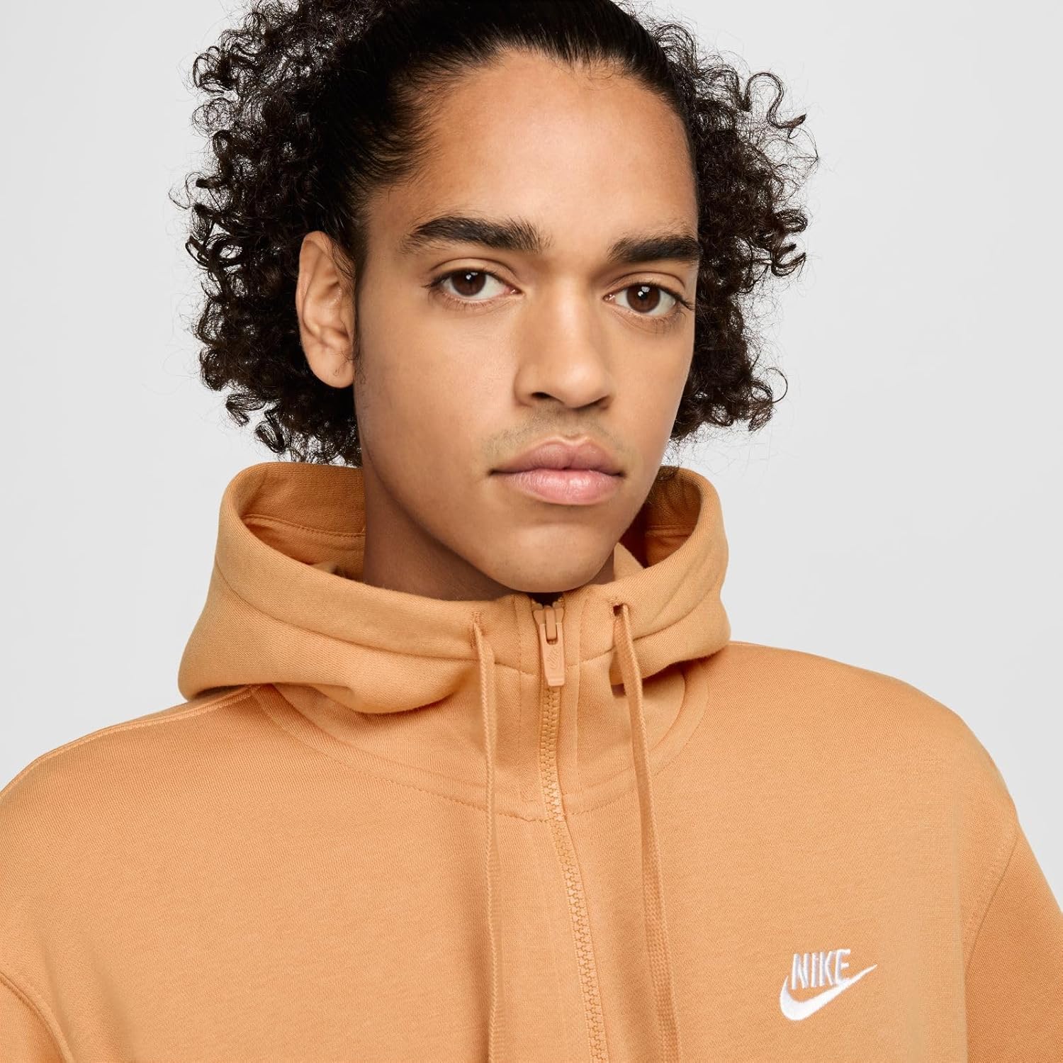 Cozy Copper Fleece Hoodie