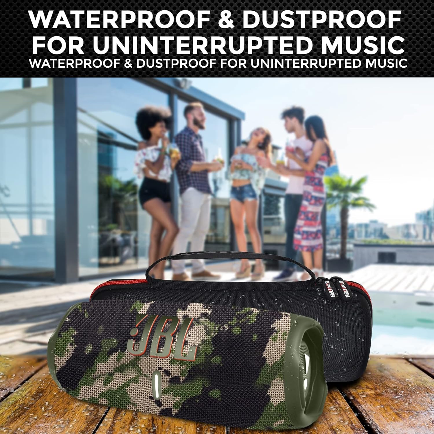 JBL Charge 5 Camouflage Speaker Set