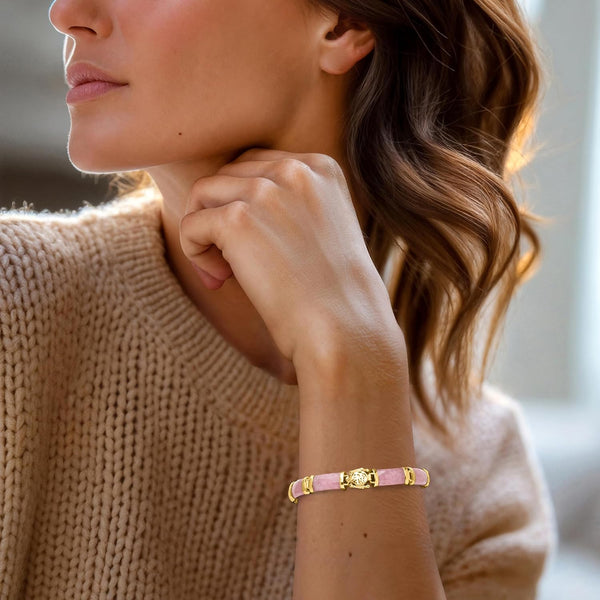 Elegant Jade Fortune Bracelet