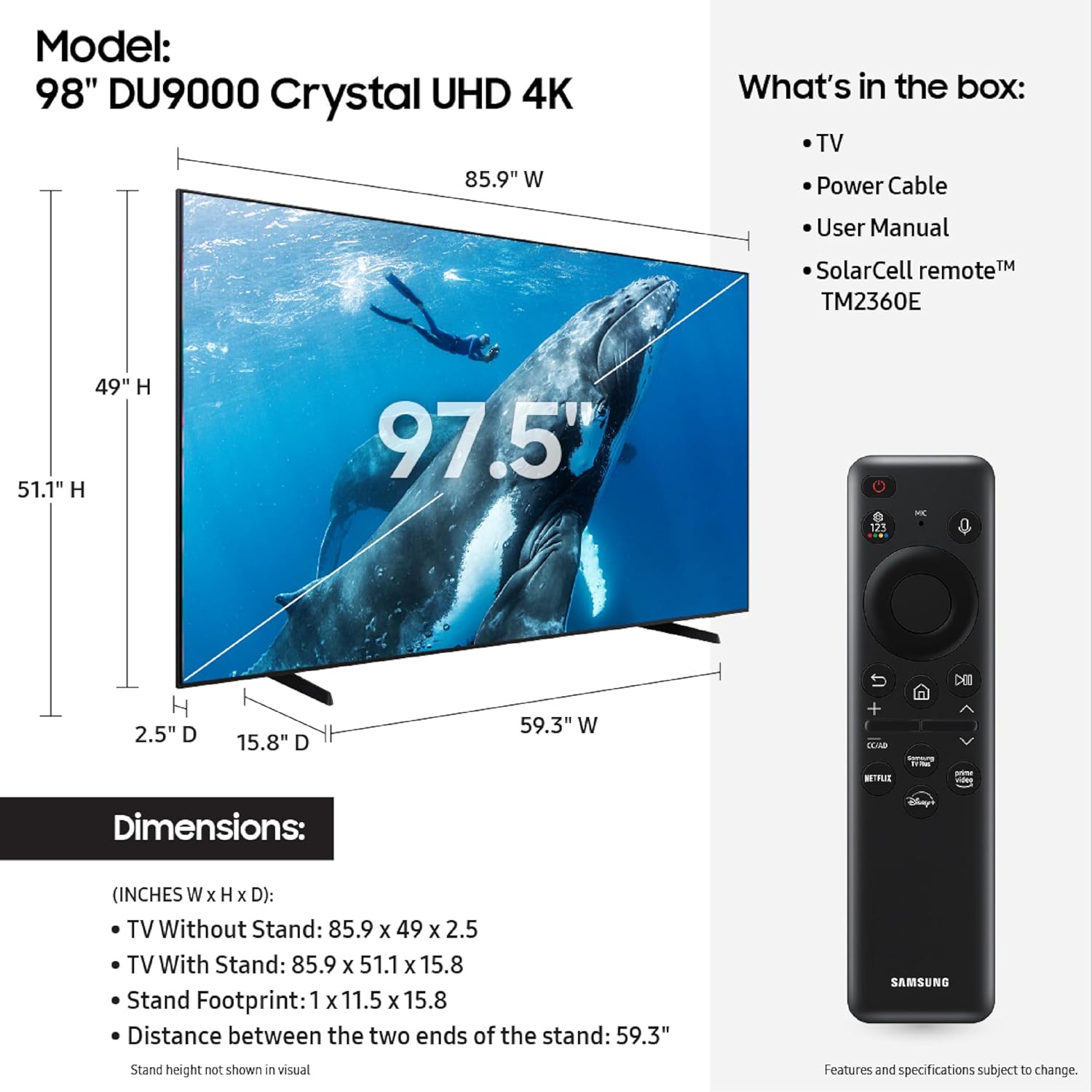 Mega Screen Home Theater TV