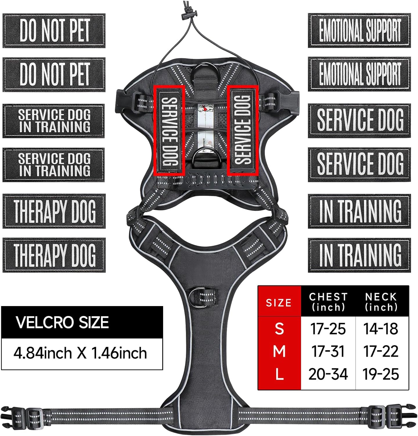 Emotional Support Dog Gear Set