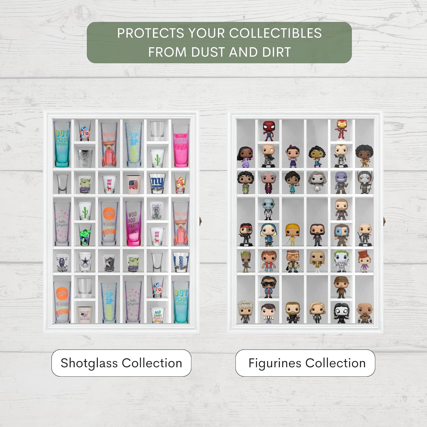 Elegant Shot Glass Showcase