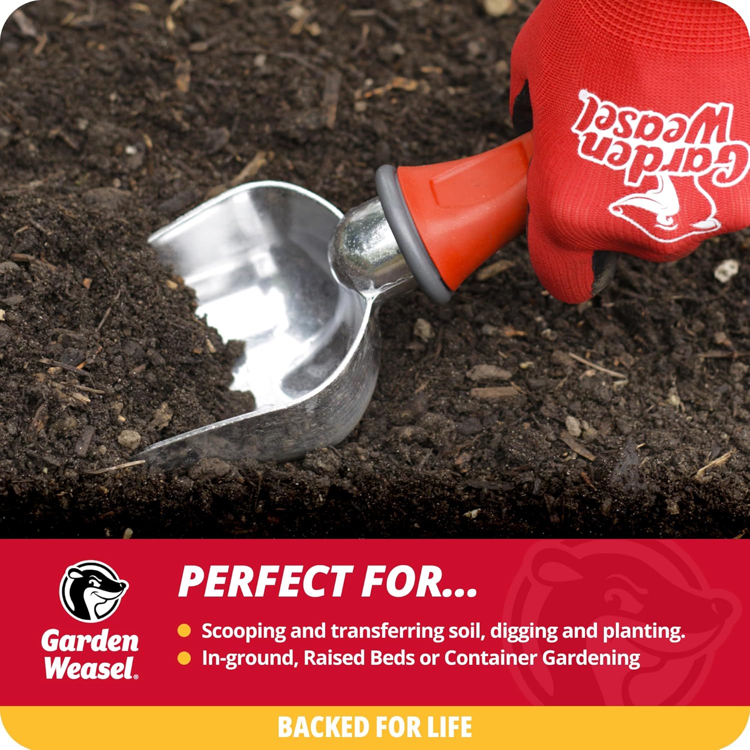 Garden Weasel Handy Soil Scoop