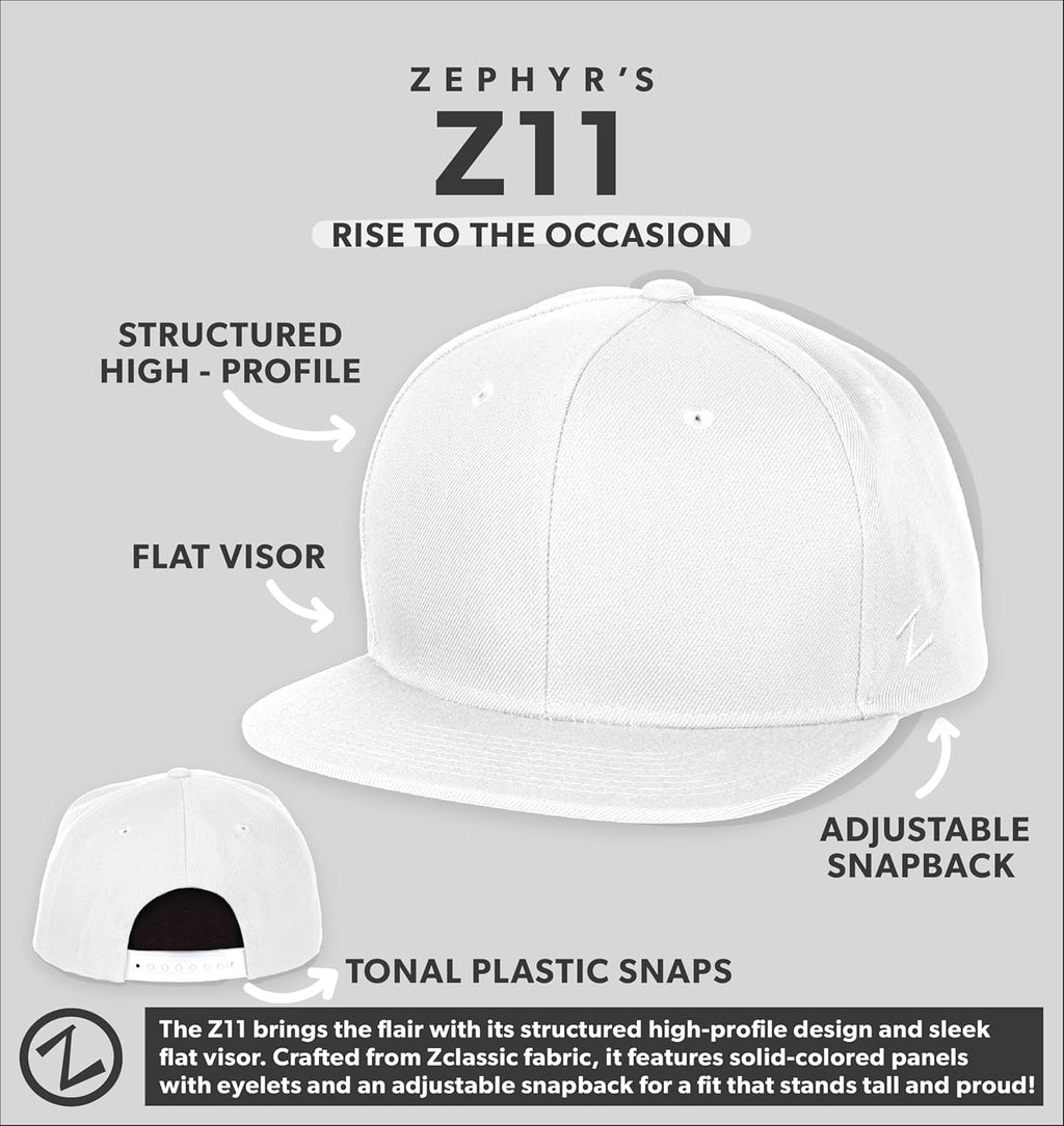 Retro Paintbrush Snapback Hat