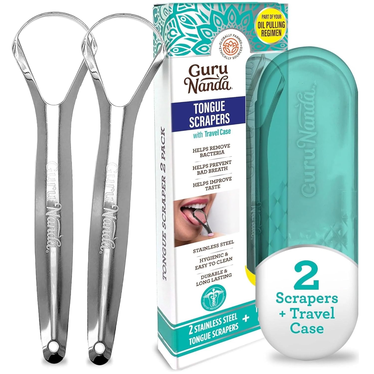 Fresh Breath Tongue Cleaner Duo
