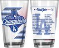 Dodgers Champions Pint Glass