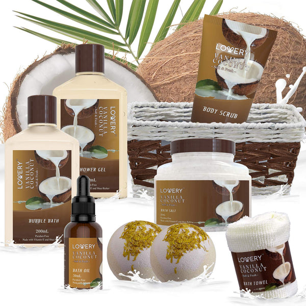 Vanilla Coconut Spa Gift Set
