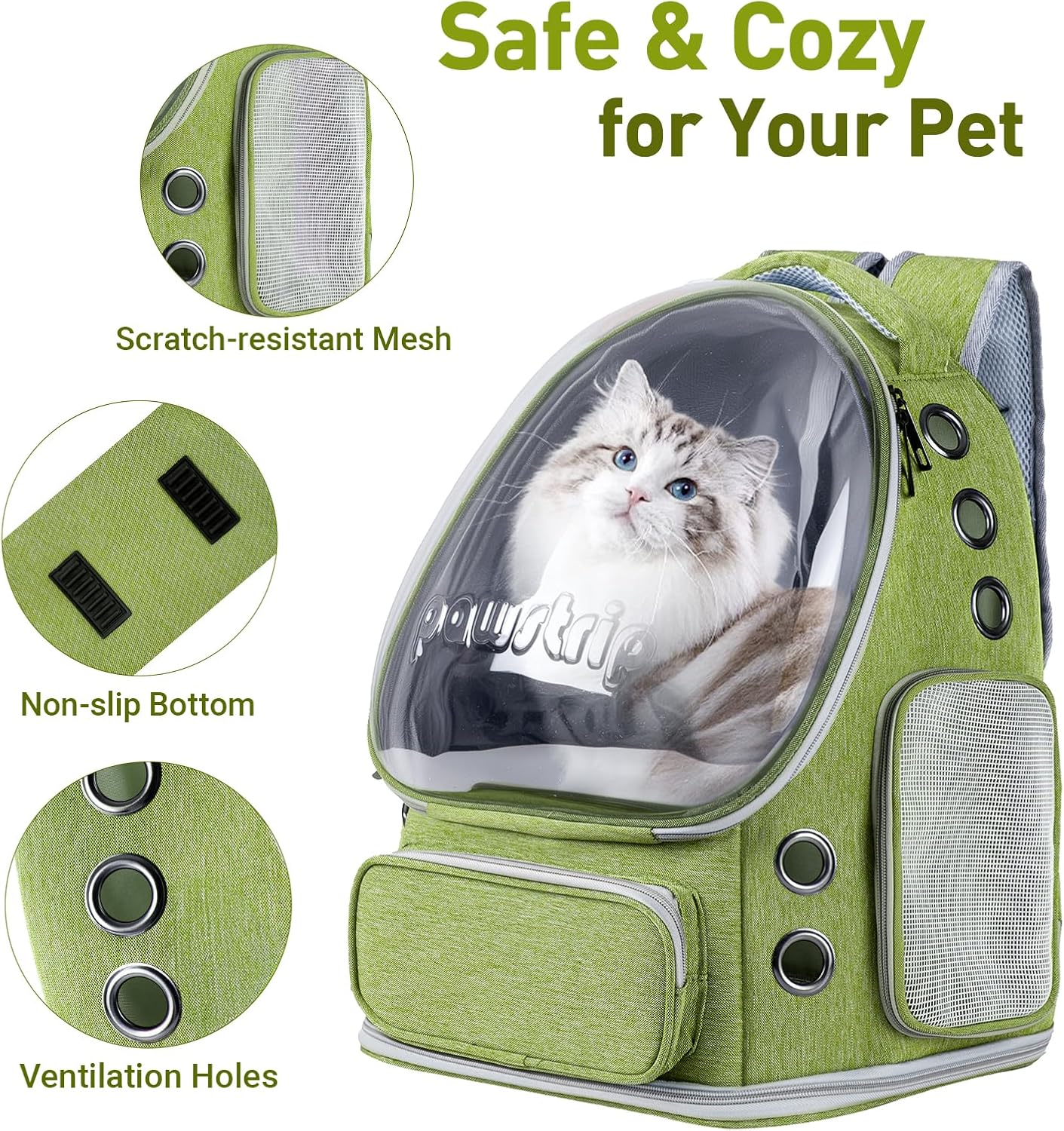 Cozy Cat Carrier Backpack
