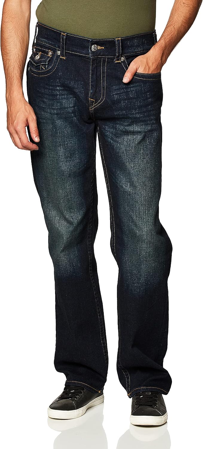 Comfortable Men's Straight-leg Jeans