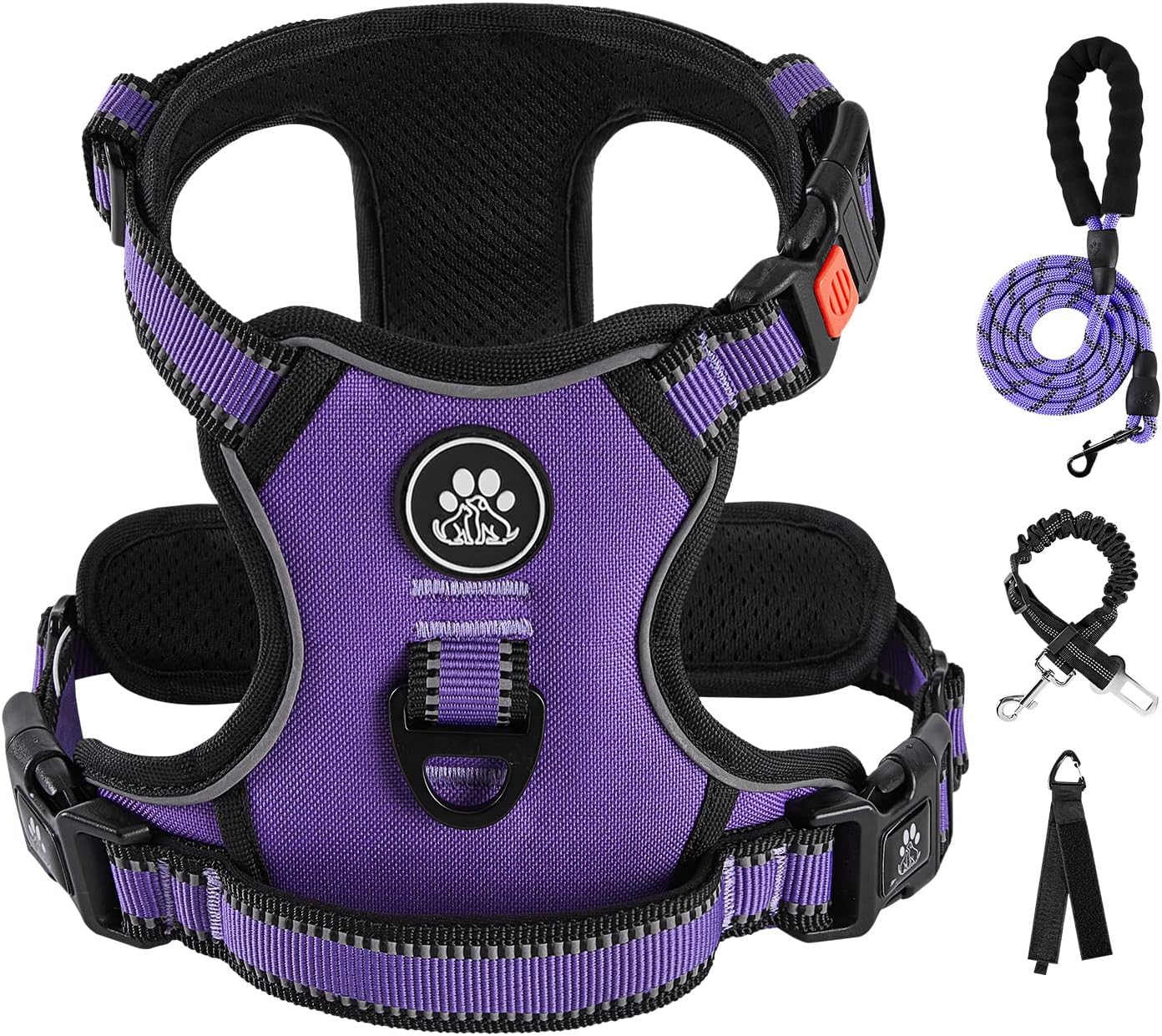 Easy Walk Dog Harness Set