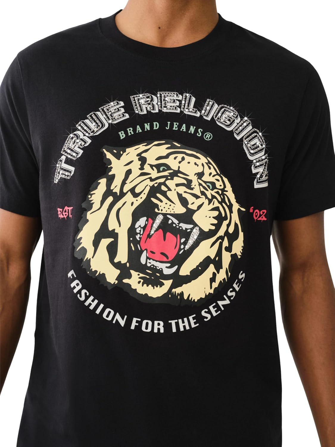 Tiger Face Bling Tee