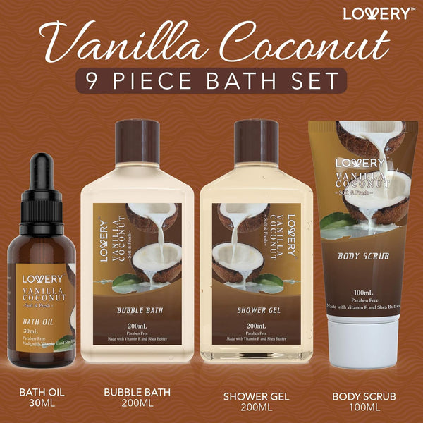 Vanilla Coconut Spa Gift Set